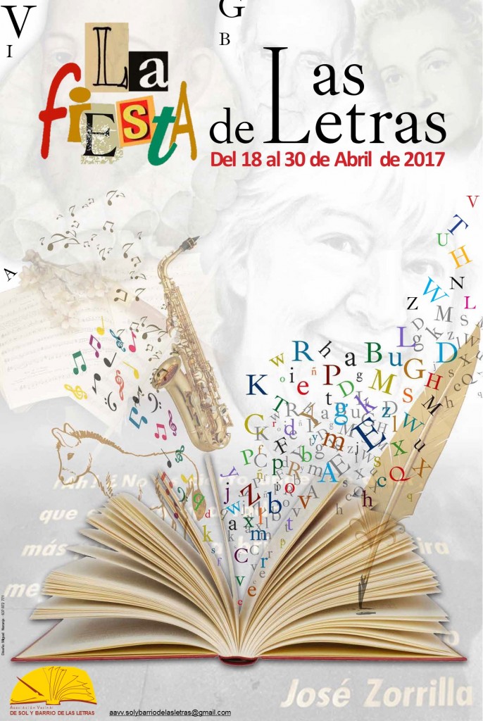 Cartel Fiesta las Letras 2017