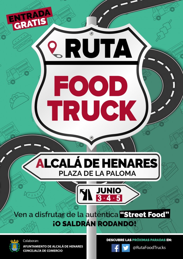 Flyer Food Truck Alcala Henares 2016