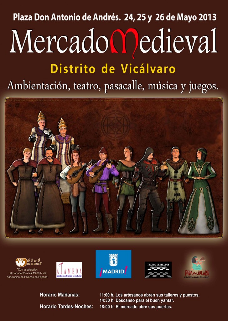 Mercado Medieval Vicalvaro_Cartel 2013