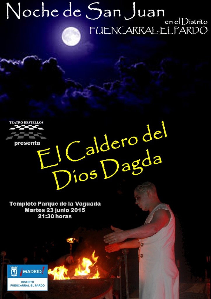 Cartel Noche San Juan 2015 La Vaguada